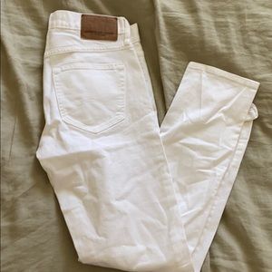 Men’s white American Eagle skinny Jeans
